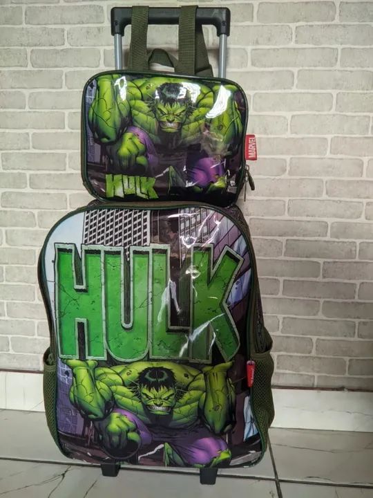 Mochila Rodinhas+ Lancheira Térmica 