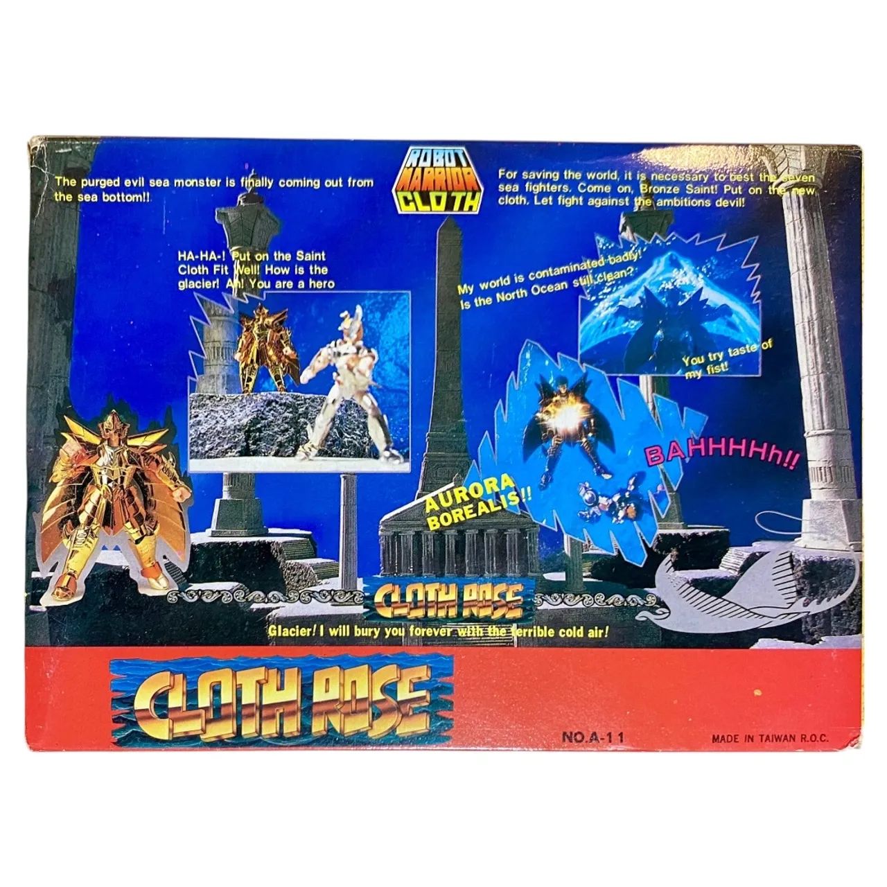 Cavaleiros do Zodíaco - Isaak de Kraken - Robot Warrior Cloth