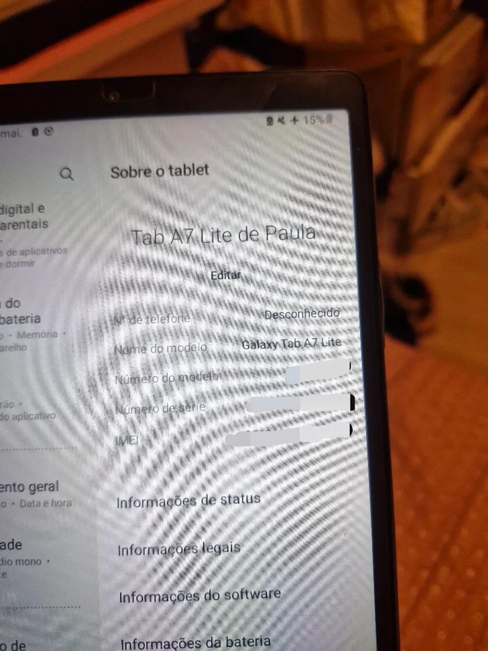 Tab a7 lite-aceito troca por kindle - Foto 4