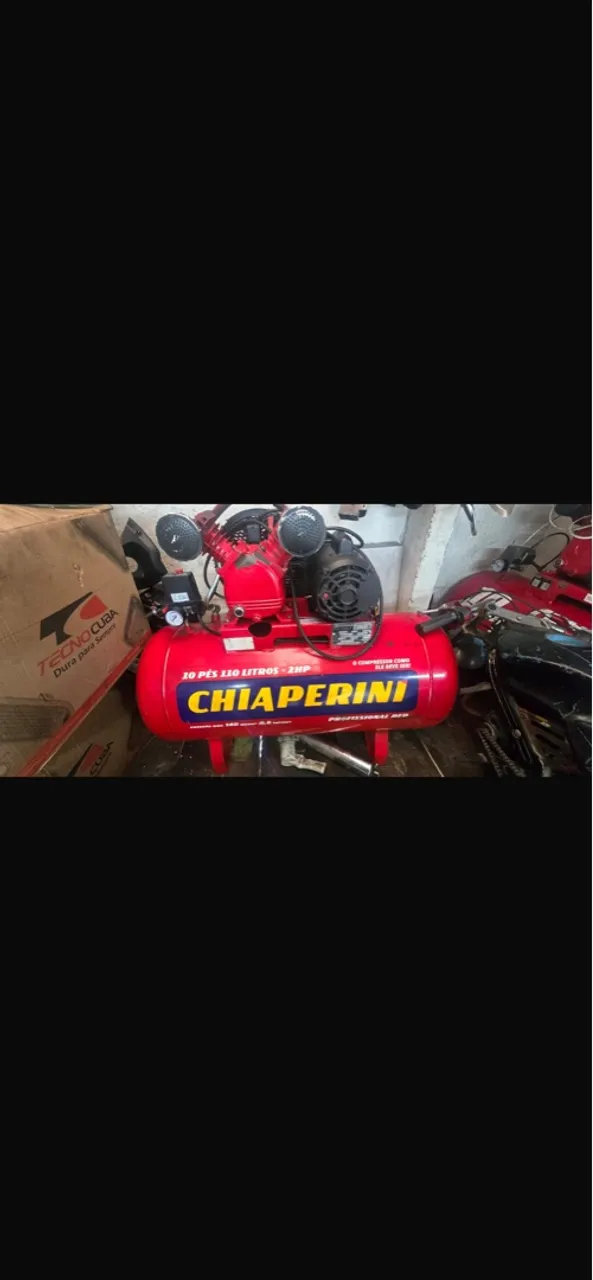 Compressor de Ar Chiaperini 10 Pés 110 Litros ZHP
