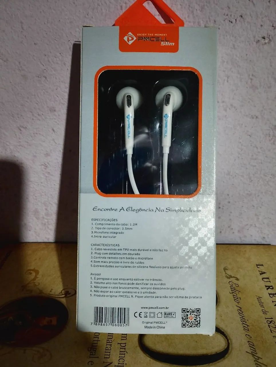 Fone de Ouvido Estéreo Earphone - Ótima Qualidade  - Foto 4
