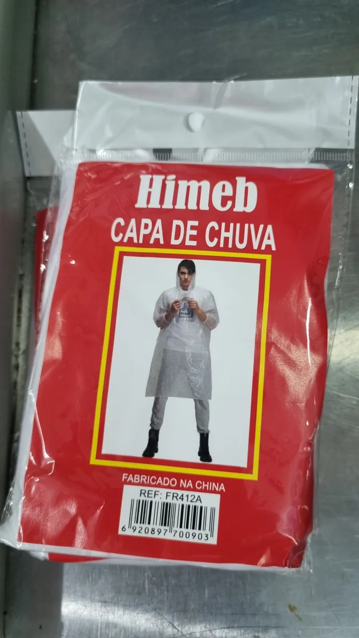 Capa de chuva para show 