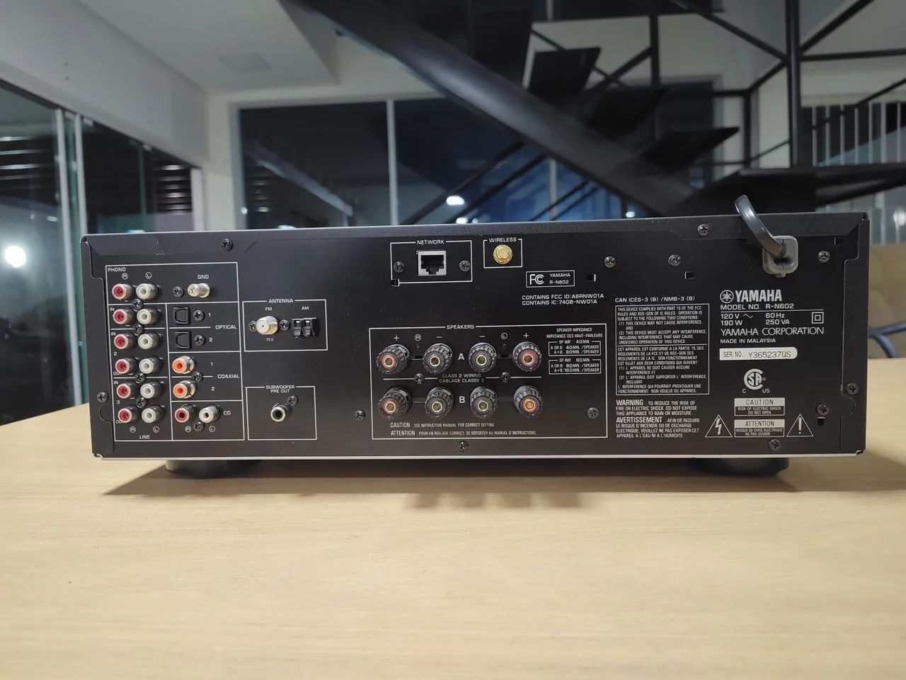 Receiver Yamaha R-N602 - Aparelhos de Som - Jardim Noroeste