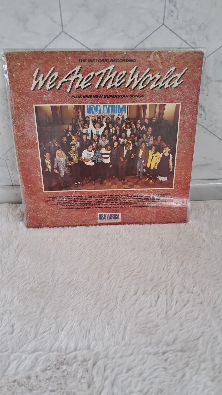Vinil we are the world - Foto 3