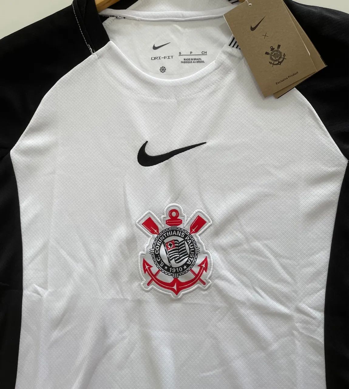 Camiseta da Nike do Corinthians branca feminina 2025/26 lançamento  - Foto 2