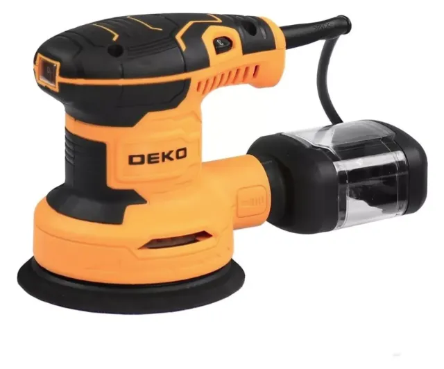 Lixadeira Roto Orbital 5 Polegadas 320w 16 Lixas Deko