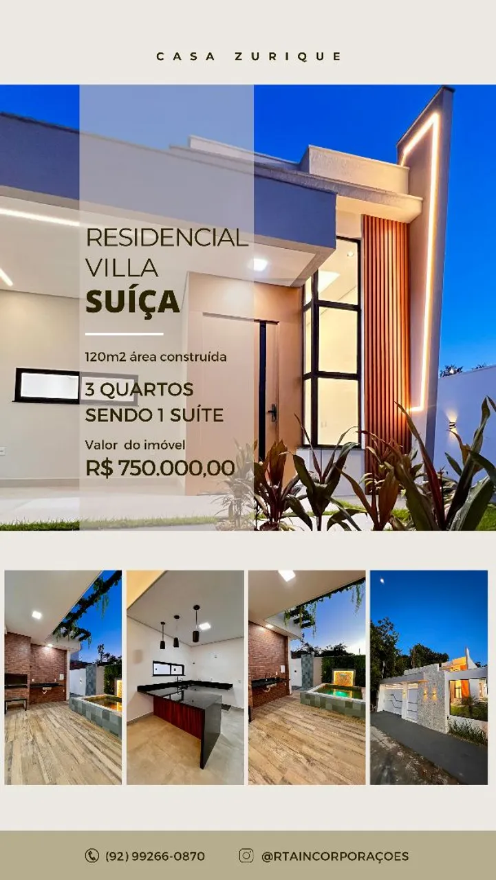 CASA LINDA NO VILLA SUÍÇA