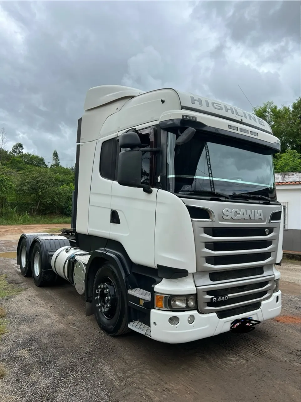 Scania R440 Highline 6x4 2014 MOTOR NOVO