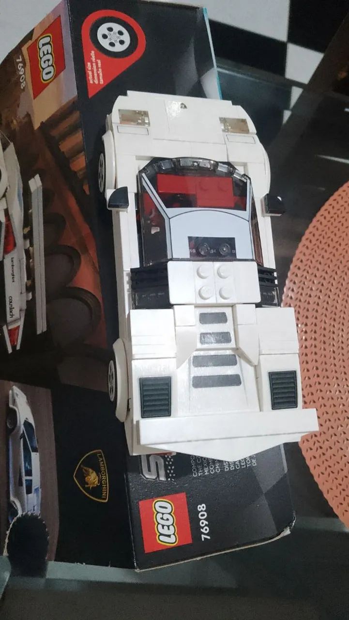 Lamborghini Contach de Lego Branca - Foto 4