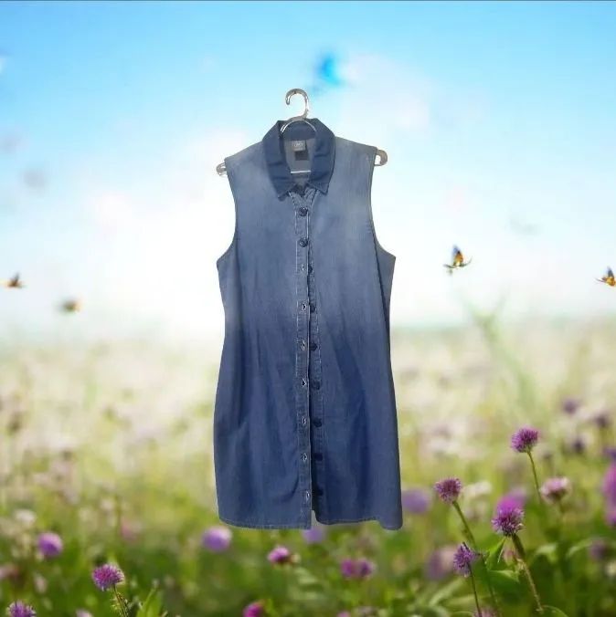 Vestido brim