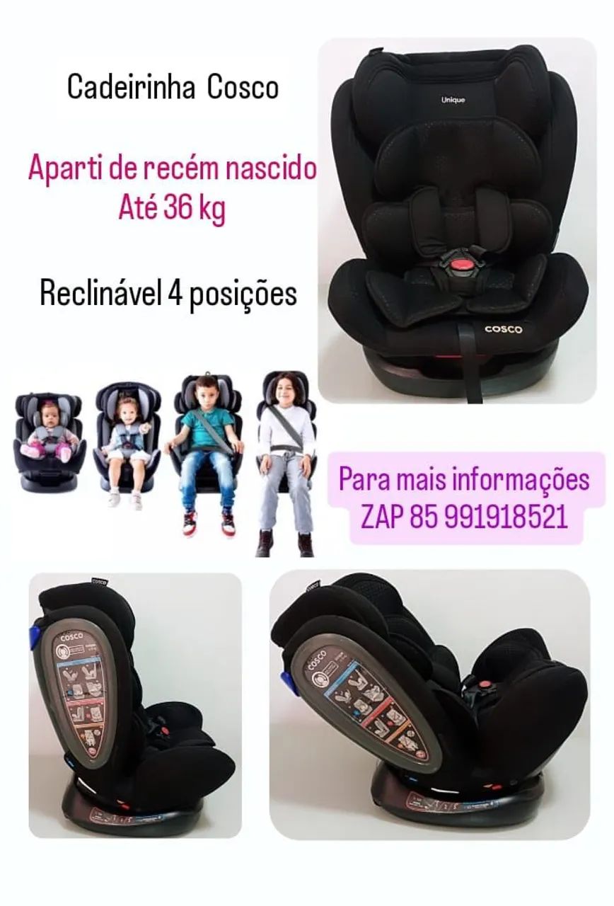 Cadeirinha de carro Cosco
