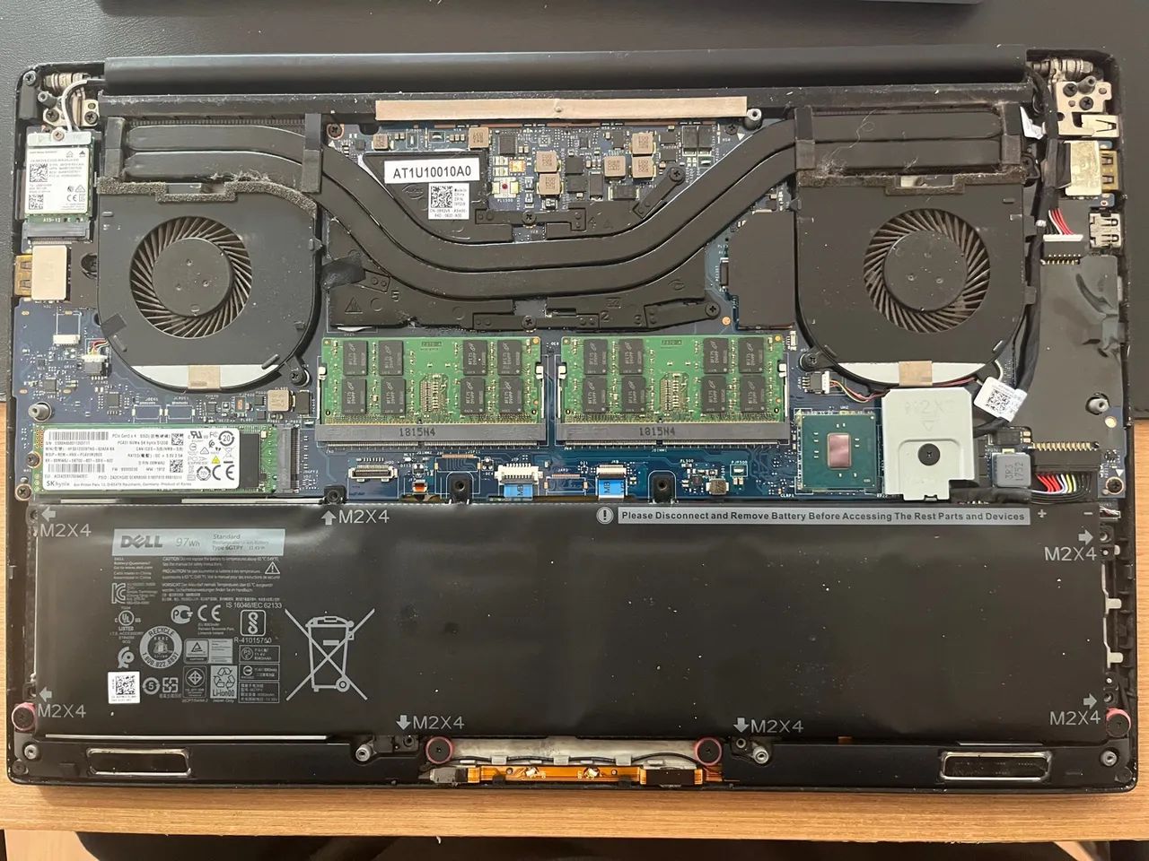 Dell Precision 5520 32GB RAM para retirada de peças  - Foto 2