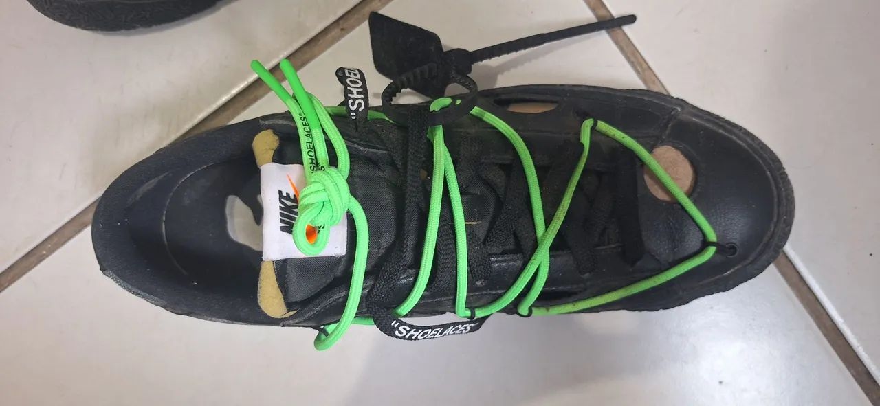 Tênis Nike Blazer Low x Off White original - Foto 4