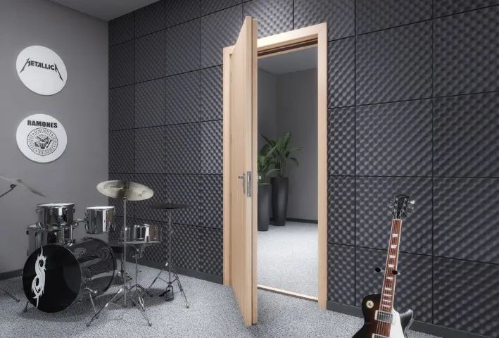 Portas Acústicas para Estudio Musical Profissional de Alta Qualidade