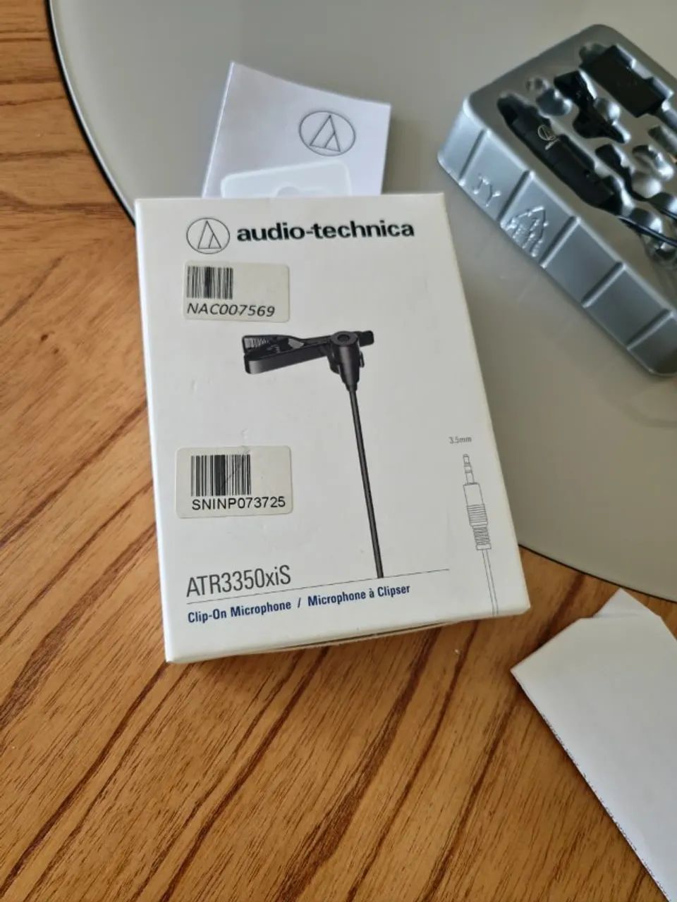 Microfone Condensador Lapela - Audio Technica - Foto 3