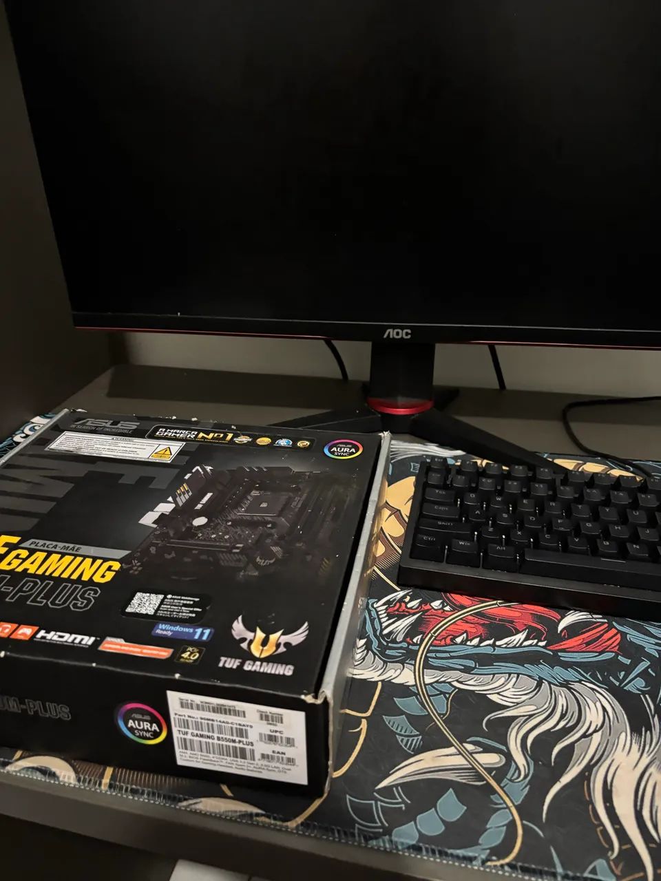 Placa Mãe Asus Tuf B550m Plus  - Foto 4