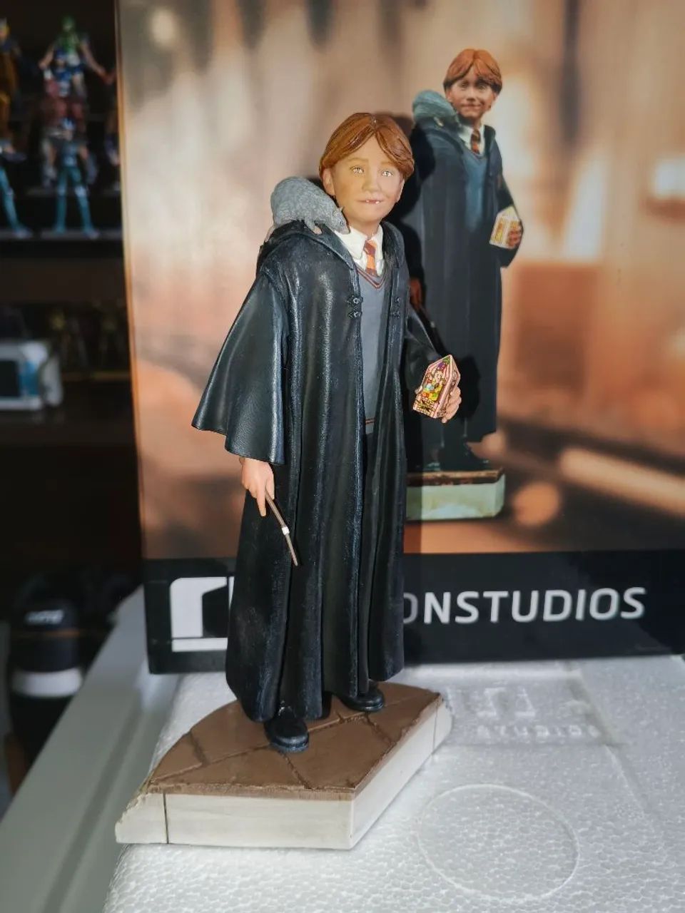 Harry Potter Ron Weasley Iron Studios  - Foto 4