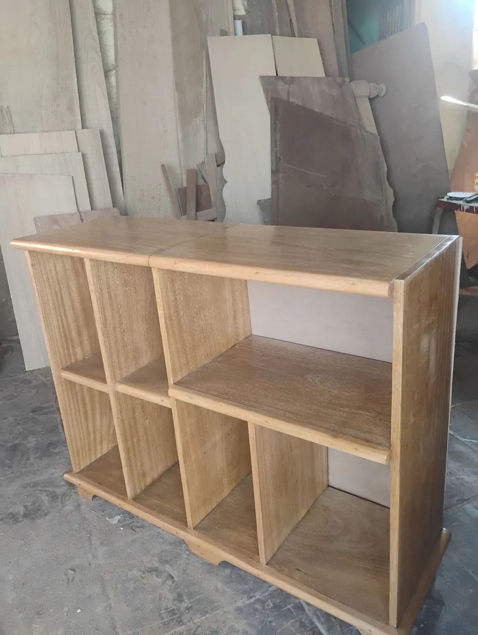 Vendo esse rack de madeira cerejeira  - Foto 4