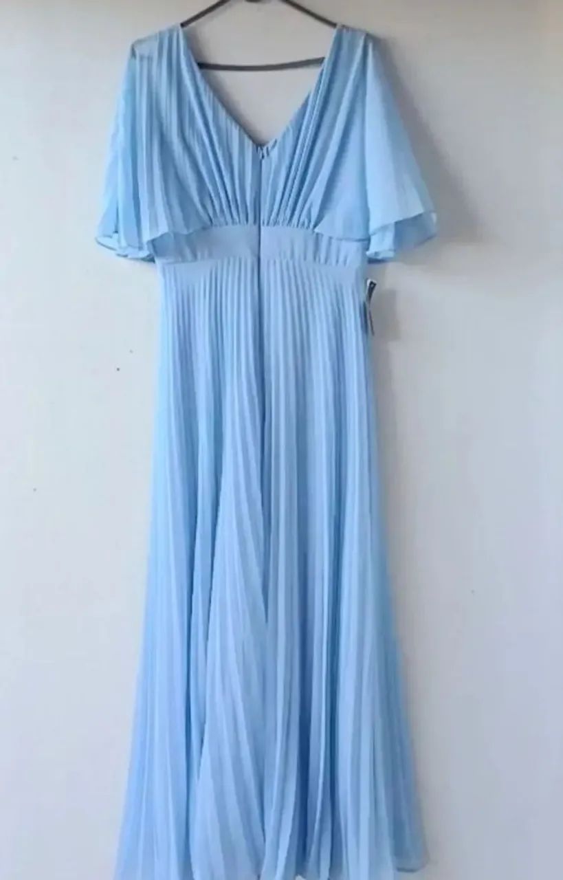 Vestido Longo Plissado - Foto 3