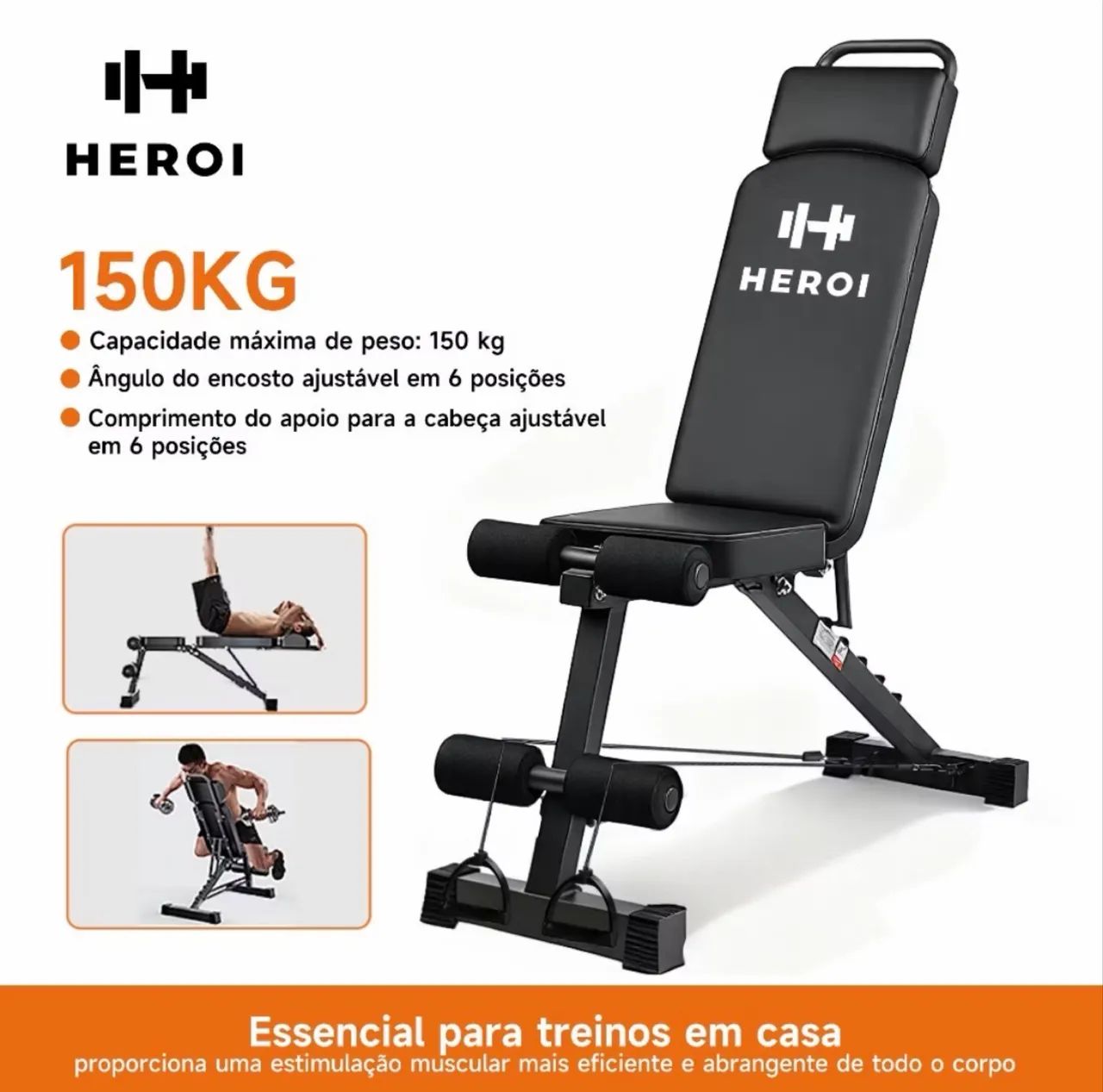 Banco de academia HERÓI