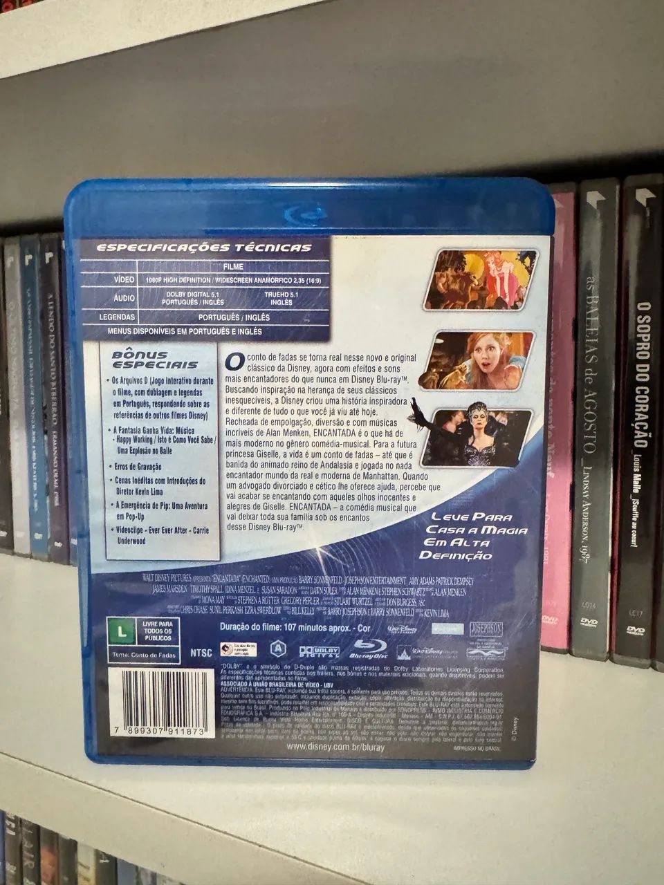 Blu-ray Encantada da Walt Disney - Foto 2