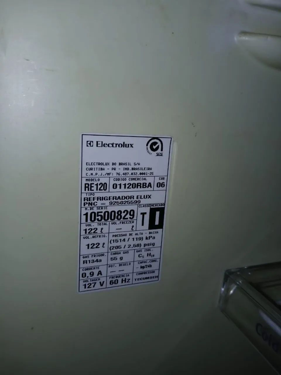 Frigobar electrolux 120 litros  - Foto 5