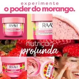 Raavi esfoliante corporal e facial morango 200g - Foto 3
