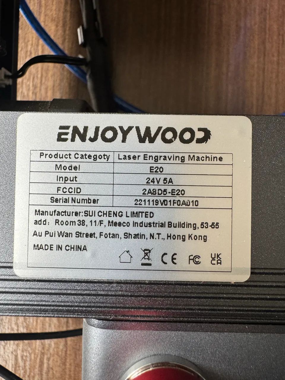 ENJOYWOOD E20 - gravação e corte a laser - Foto 3