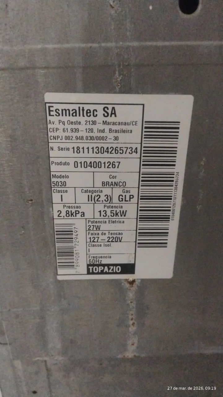 Fogão Esmaltec 6bocas - Foto 4
