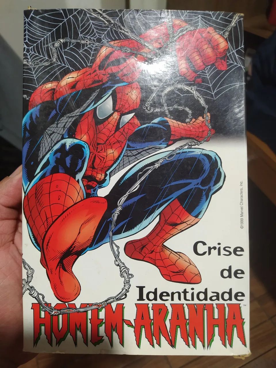 Box Homem Aranha Crise de Identidade Editora Abril 1999  em perfeito estado! - Foto 6