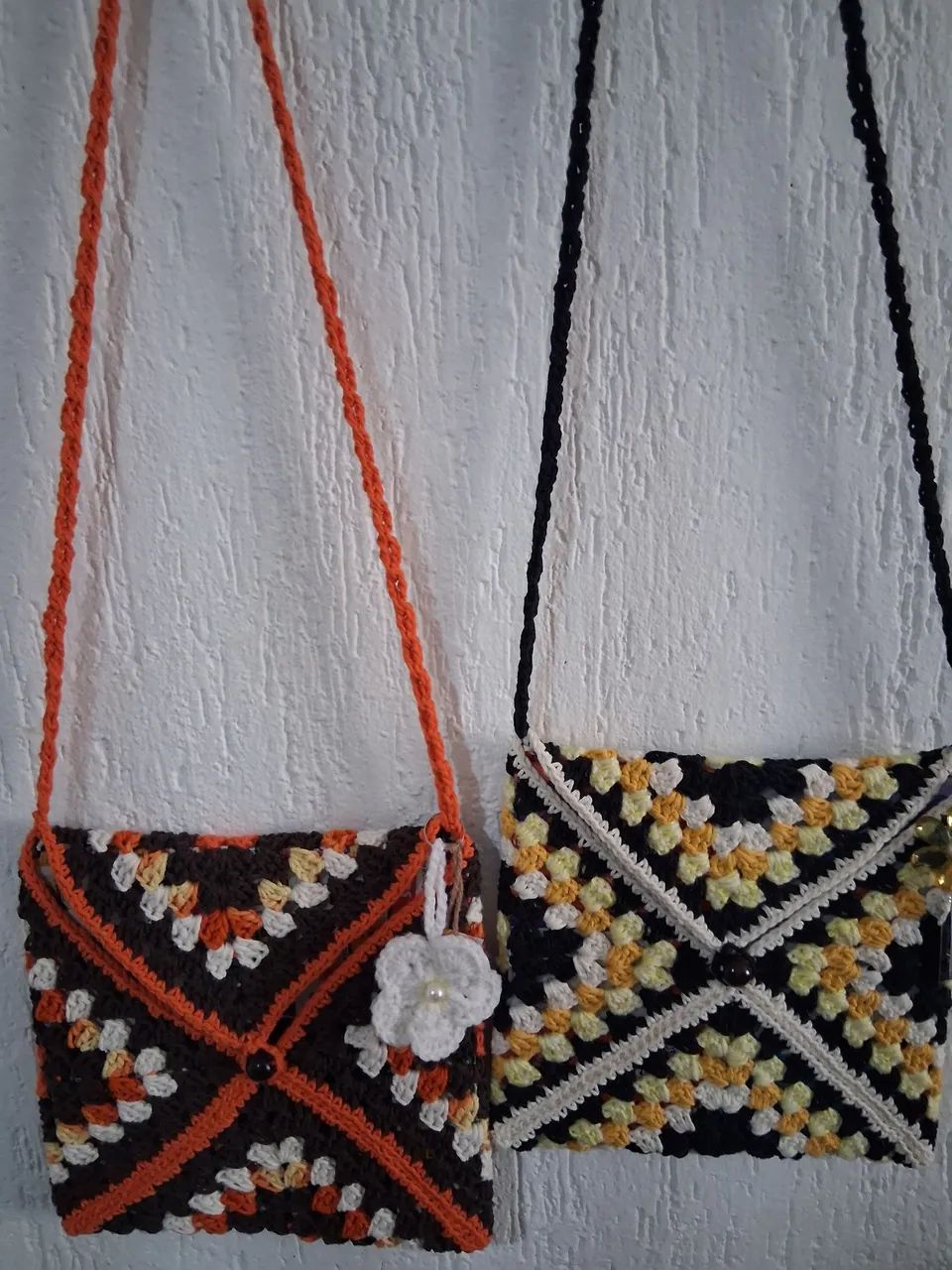 Bolsas croche feitas a mão  - Foto 2