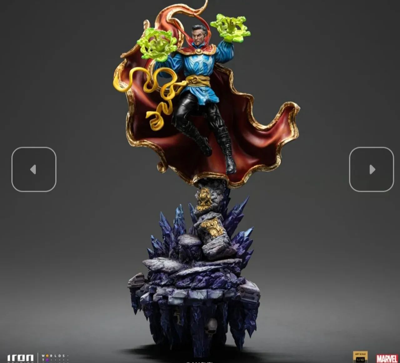 Diorama Doctor Strange Deluxe Iron Studios Infinity Gauntlet - Foto 3