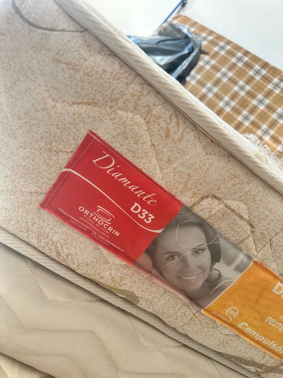 Box com cama auxiliar + colchão ORTHOCRIM - Foto 4