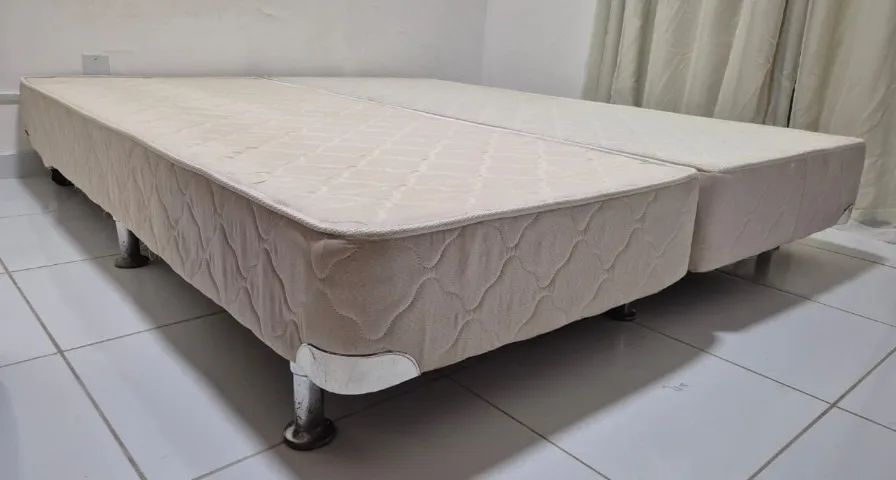 CAMA BOX E COLCHÃO ORTOPÉDICO PREMIUM ORTOBOM QUEEN SIZE - Foto 4