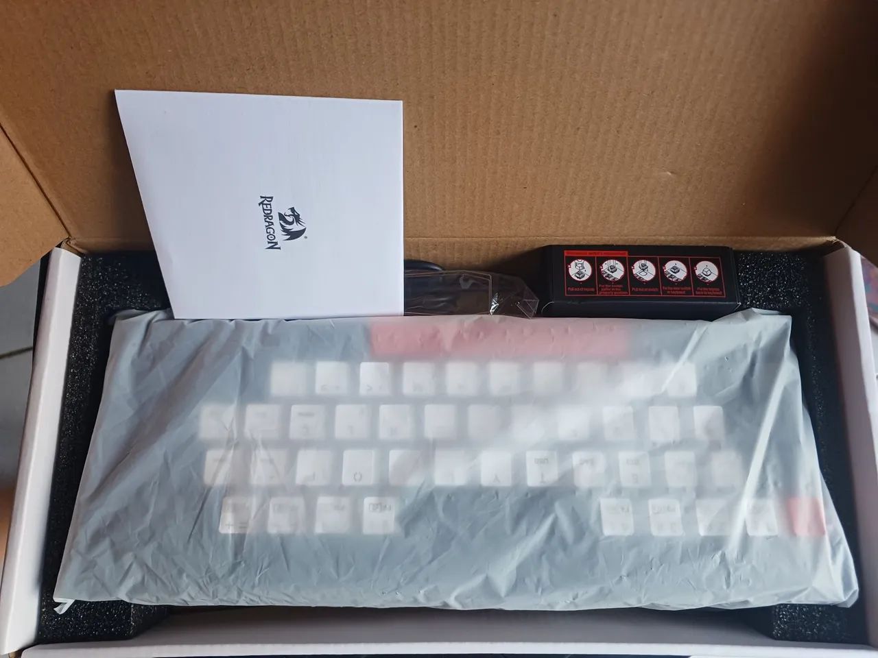 Teclado redragon magic-wand mini pro - Foto 3