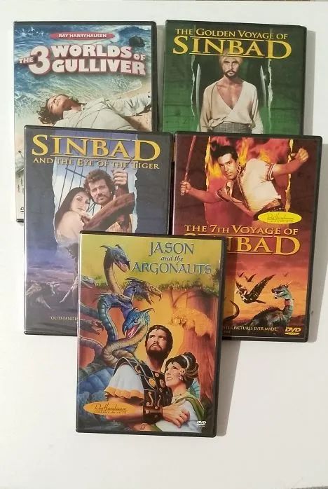 Coleção DVD Ray Harryhausen - Região 1 - CDs, DVDs etc - Amarante