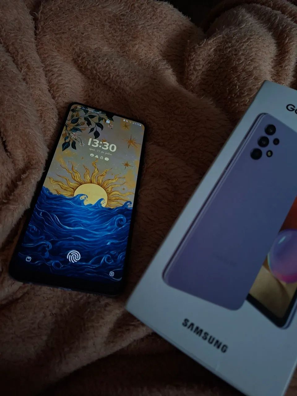 Samsung Galaxy A32 Roxo 128GB + 4GB RAM ? com caixa e nota fiscal - Foto 2