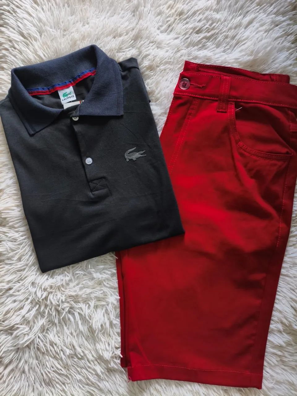 Combo camisa polo e bermuda 130,00 - Foto 2
