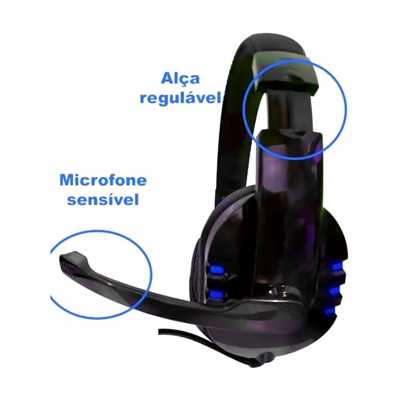 Fone headset game notebook ou celular  - Foto 4