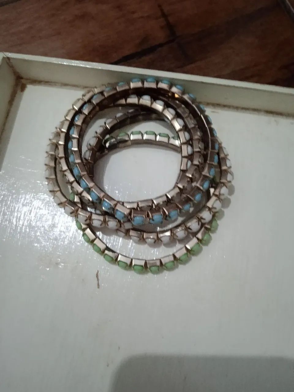 Pulseiras elásticas coloridas  - Foto 2