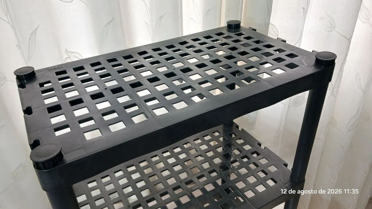 Prateleira multiuso de Plástico 3 partes NOVA  - Foto 3