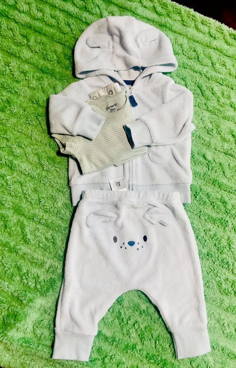 conjunto Carters menino 