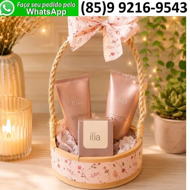 Kit Presente Dia das Mães com Hidratante Sabonete Perfume Natura - Foto 2