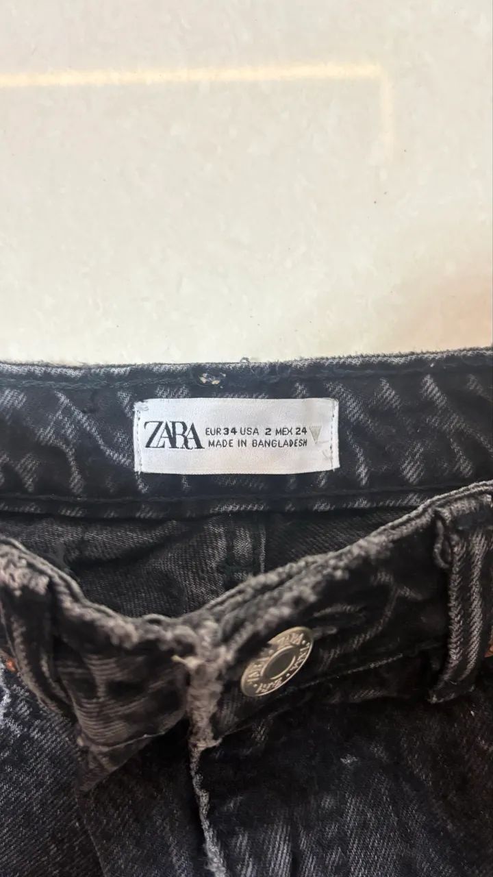 Calça mom jeans Zara- tam 34