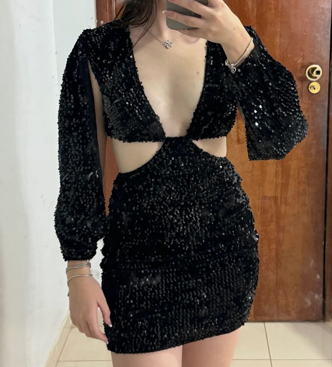 VESTIDO DE PAETÊ NOVO - Foto 2