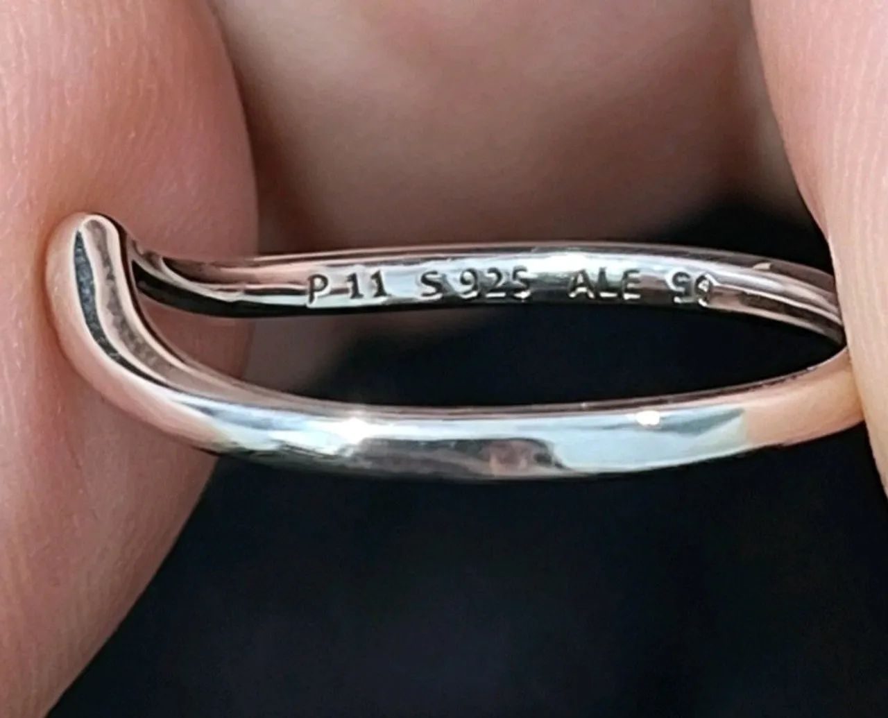 Anel Chevron Pandora Original  - Foto 3