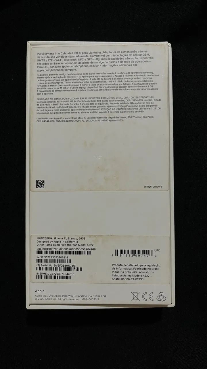 iPhone 11 Branco 64GB - Usado- bom estado+capas - Foto 2