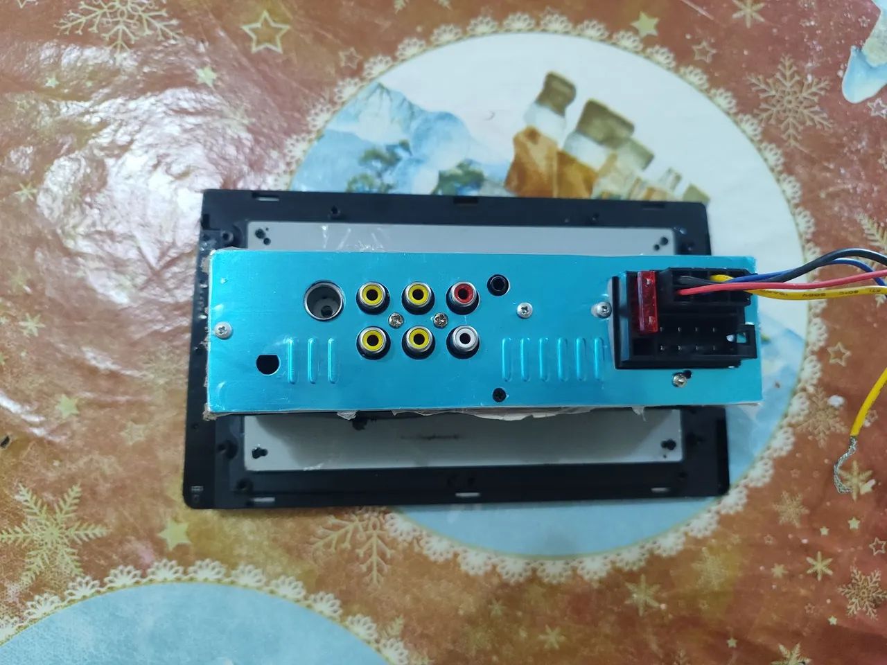 Vendo multimídia Essgoo, pouco tempo de uso, 9 polegadas, 1 DIN, MP5, videos,  - Foto 4