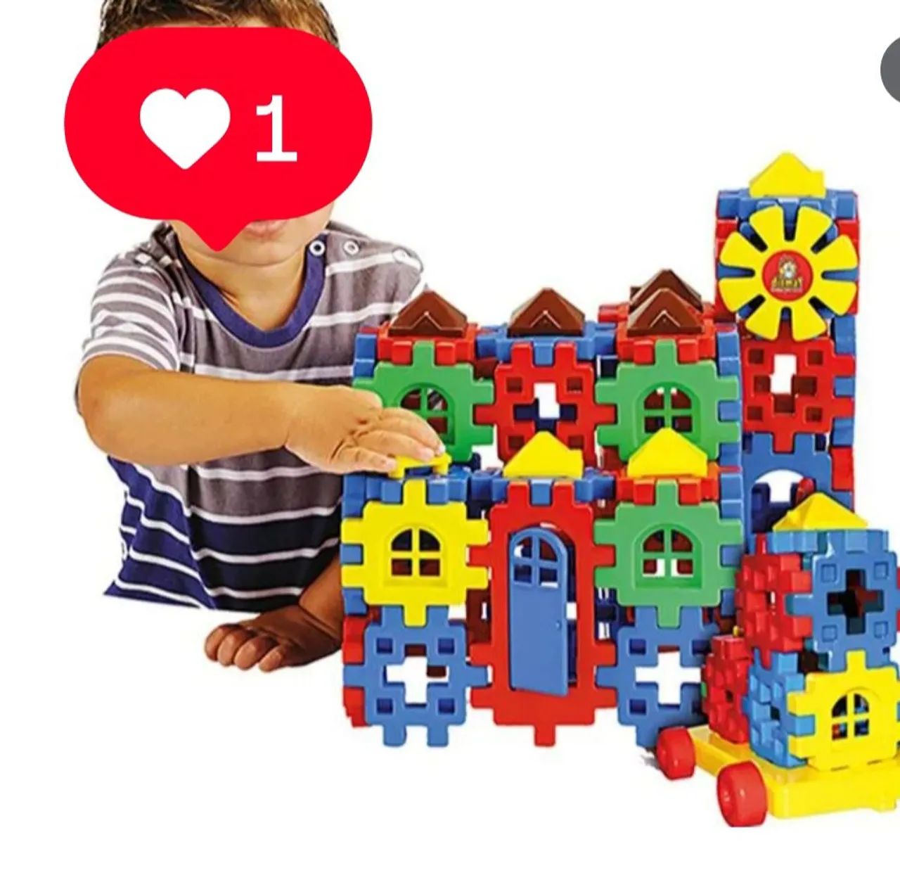 Brinquedo infantil clic e monte - Foto 5