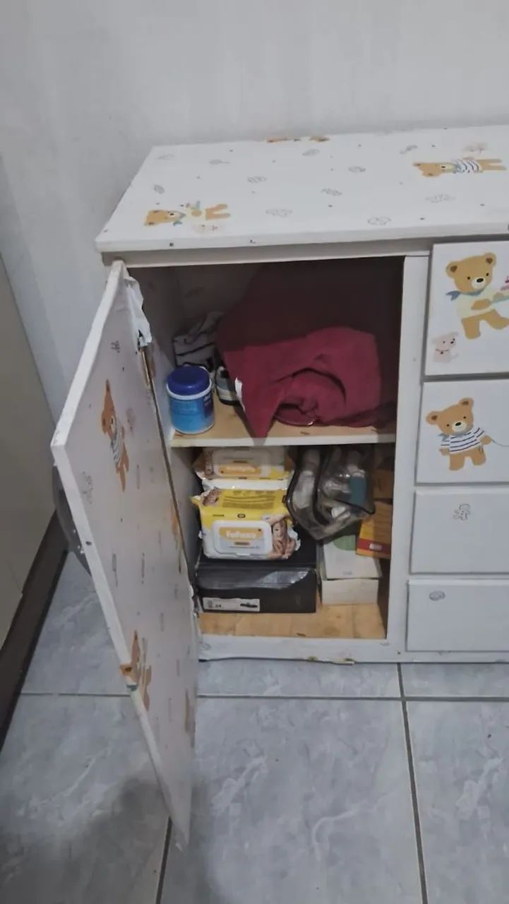 Cômoda infantil 